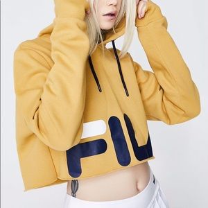 Fila Cropped Hoodie